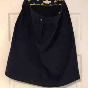NWOT Boden Chino knee length skirt
